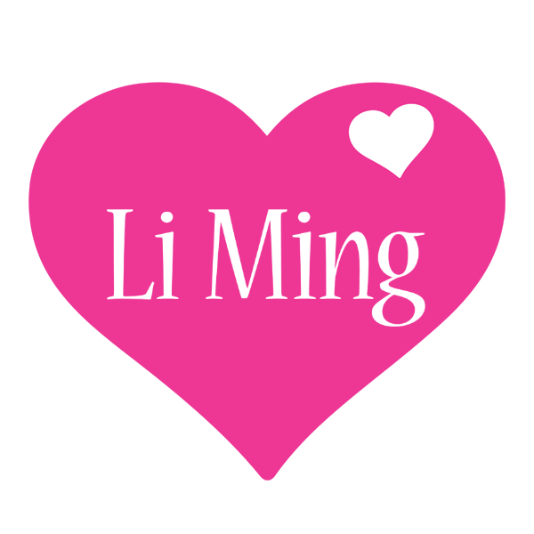 Li Ming love-heart logo